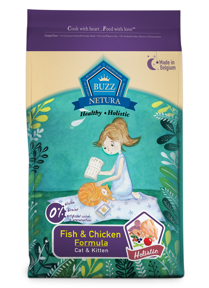 Buzz Netura Fish & Chicken Formula (Holistic/ Grain-free)